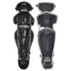 Under Armour UA Victory Series Youth 13 Inch Baseball Catcher's Leg Guards -Passion Baseball ua ualg2 vs blk 40774.1672184053