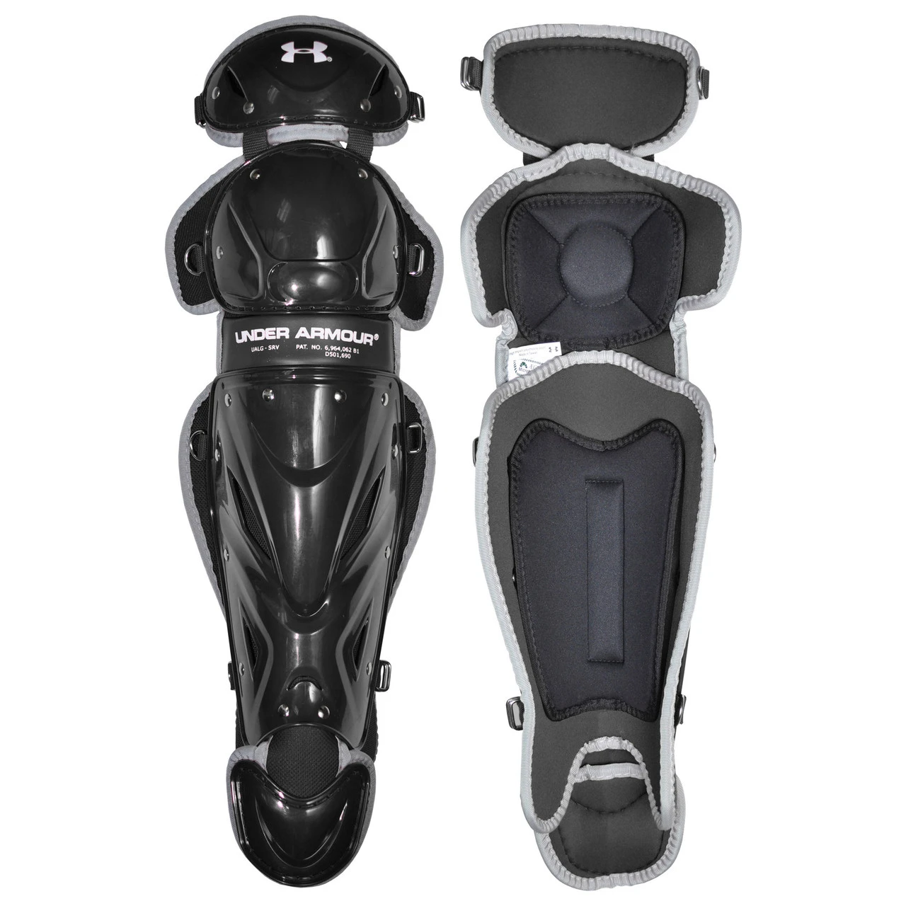 Under Armour UA Victory Series Youth 13 Inch Baseball Catcher's Leg Guards 3 Under Armour UA Victory Series Youth 13 Inch Baseball Catcher's Leg Guards