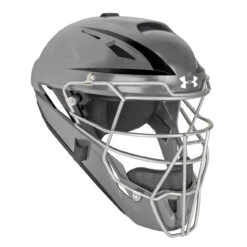 Under Armour Converge Two Tone Adult Baseball/Softball Catcher's Helmet -Passion Baseball uahg3 ap gph 53781.1668197887
