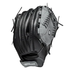 Wilson A360 Carbonlite Series 13 Inch Slowpitch Softball Glove -Passion Baseball wbw100192 0 a360 slowpitch 13 black grey 24920.1654283761
