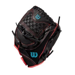 Wilson 2022 Flash Series 11.5 Inch WTA04RF22115 Fastpitch Softball Glove -Passion Baseball wbw100415 2 a440 flash pitcher 115 black hotpink.png.cq5dam.web .2000.2000 54974.1654283548
