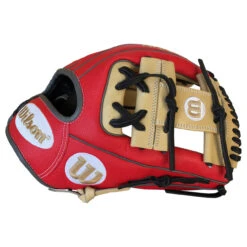 Wilson 2022 A2000 Superskin Custom 11.75 Inch A21975SS22C02 Baseball Glove -Passion Baseball wilson a2000 custom redtangryblk 04 01505.1654285443