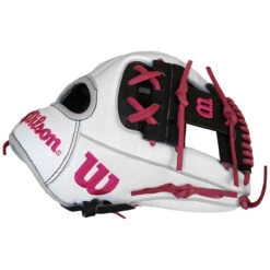 Wilson 2022 A2000 Superskin Custom 11.5 Inch A21786SS22C03 Baseball Glove -Passion Baseball wilson a2000 custom whtblkpnk 04 27442.1656756828
