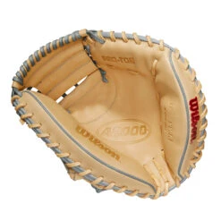 Wilson 2023 A2000 Pedroia Fit 33 Inch WBW10098433 Baseball Catcher's Mitt -Passion Baseball wilson wbw100984 1 a2000 c pf33ss 33 gyss bl 06746.1666977340