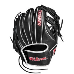 Wilson Infield Trainer 10 Inch WBW10090910 Baseball Training Glove -Passion Baseball wilson a1 if trainer bk wh rd 02 68394.1667151243