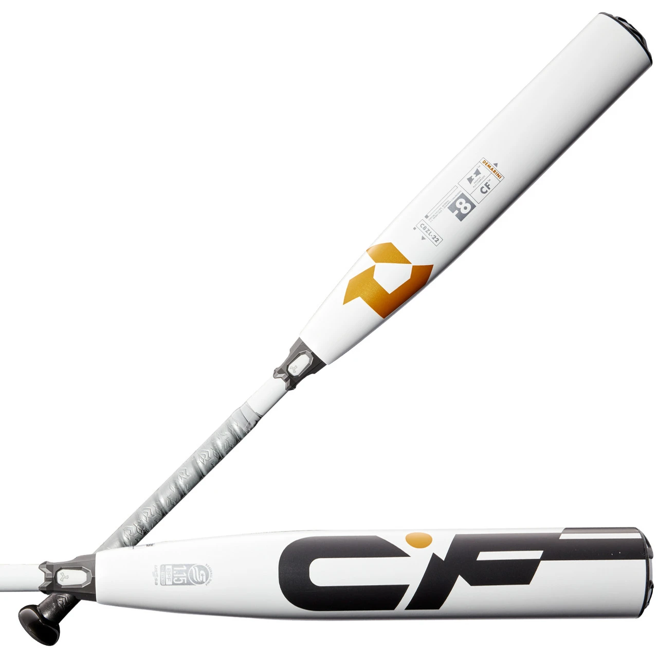 DeMarini 2022 CF USSSA (-8) WTDXC8Z22 Senior League Baseball Bat