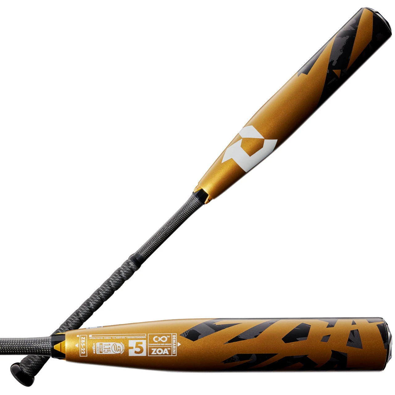 DeMarini 2022 ZOA USSSA (-5) WTDXZB522 Senior League Baseball Bat 3 DeMarini 2022 ZOA USSSA (-5) WTDXZB522 Senior League Baseball Bat